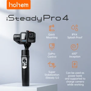 Hohem ISteady Pro 4 3-Axis Gimbal Stabilizer for GoPro Hero Camera - Picture 1 of 10