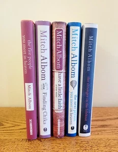 Mitch Albom Book Lot: The Next Person You Meet In Heaven, Have A Little Faith - Picture 1 of 7