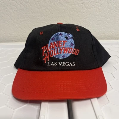 De colección Años 90 Planet Hollywood Las Vegas 2 Tonos Snap Back Hecho en EE. UU. Foto 1 de 4