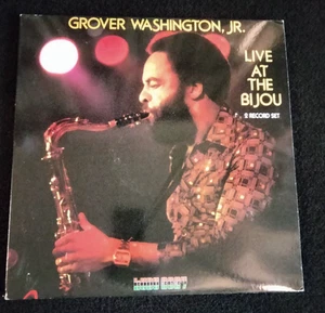 GROVER WASHINGTON JR. LIVE AT THE BIJOU KUX 3637 M2 KUDU RECORDS DOUBLE LP - Foto 1 di 6