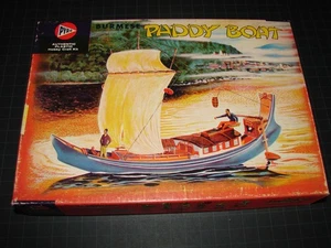 1958 ~ PYRO ~ Burmese PADDY BOAT ~ Sealed Complete - Picture 1 of 4