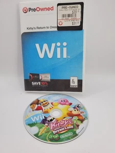 Nintendo Wii Kirby's Return to Dream Land generic case no manual tested & works - Picture 1 of 2