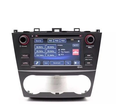 Sintonizador de radio HD Subaru Impreza XV CROSSTREK reproductor de CD pantalla OEM 2015 * Foto 1 de 4