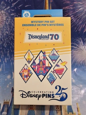 Disneyland 70th Anniversary Mystery Box Pin 2025 Disney Parks OE - image 1 of 3