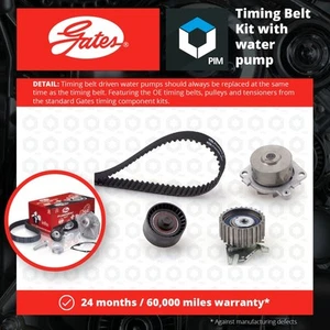 Timing Belt & Water Pump Kit fits ALFA ROMEO SPIDER 916 2.0 03 to 05 937A1.000 - Picture 1 of 3