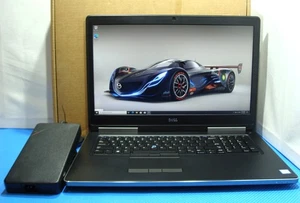 Dell Precision 7720 17.3"FHD i7-6820HQ 2.7GHz 32GB 512reset/512GB hold SSD M1200 - Picture 1 of 23