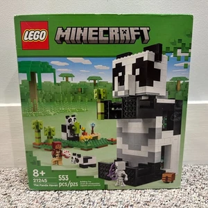 LEGO 21245 Minecraft Il Rifugio dei Panda NUOVO SIGILLATO RITIRATO - Foto 1 di 6
