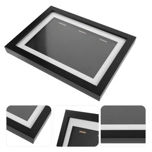 Caja de exhibición de medallas marco de medallas de sombra para gabinete de escritorio decorativo - Imagen 1 de 12