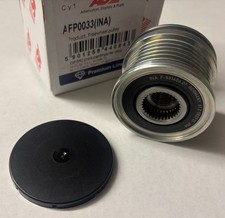 VW Sharan 7n 2.0d Overrunning Alternator Pulley 2015 on Clutch INA 03g903119b