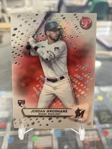 2023 Topps Jordan Groshans White/Red RC /5 - Picture 1 of 2