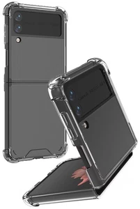 Transparent Anti-shock Étui Housse Légère pour Samsung Galaxy Z Clapet 3 5G 2021 - Photo 1 sur 10