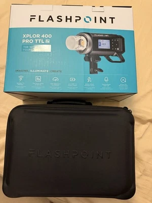 NEW! Flashpoint XPLOR 400 Pro Compact TTL R2 Monolight, Godox AD400 Pro, USA - Image 1 of 4