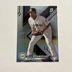 Julio Rodriguez 2019 Bowman Platinum Top Propsects Sky Blue Insert #TOP63 - Picture 1 of 2