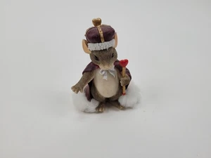Charming Tails King of My Heart Maus Figur 84/113 Valentinstag Geschenk SIGNIERT - Bild 1 von 9