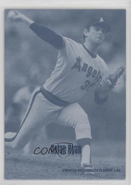 2004 Leaf Second Edition Exhibits Nolan Ryan #30 HOF - Image 1 of 2