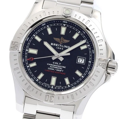 BREITLING COLT A17388 DATE BLACK DIAL AUTOMATIK HERREN UHR_913436 - Bild 1 von 4