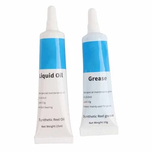 Fishing Reel Maintenance Tools Kit Lubricant Oil Grease Set. AM - Picture 1 of 20