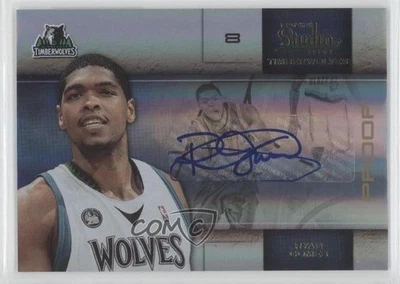 2009-10 Panini Studio Proofs Gold Signatures /10 Ryan Gomes #42 Auto - Image 1 of 2