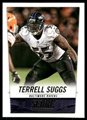 2014 Score Terrell Suggs Baltimore Ravens #22 - Image 1 of 2