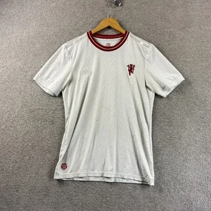 Manchester United Adidas 2023/24 LFSTR Mens M Medium Cloud White Jersey Mens - Picture 1 of 9