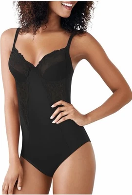 Maidenform женщин Shapewear живота управления боди, встроенный бюстгальтер на косточках 42DD - Изображение 1 из 4