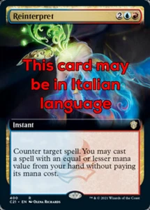 MTG REINTERPRET EXC - REINTERPRETARE - C21 X - MAGIC - Picture 1 of 1