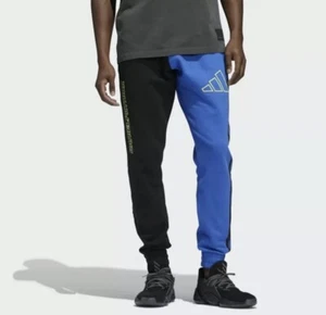 M Adidas Mens Daniel Patrick Basketball Pants GM4915 Black jogger Medium $160 - Picture 1 of 8