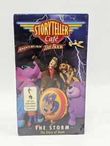 Storyteller Cafe "The Storm" Story Of Noah FS VHS Tape - Imagen 1 de 3