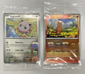 Pokemon Jigglypuff Charmander Master Ball Indonesia Winner Promo Holo 151 - Picture 1 of 5