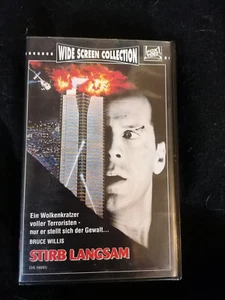VHS RARITÄT: STIRB LANGSAM 1 (1988) MIT BRUCE WILLIS FOX - Bild 1 von 4