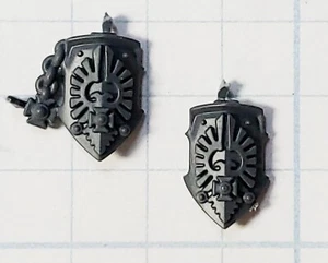 Warhammer 40k Adeptus Custodes Bits Blade Champion Hip Shields Set - Picture 1 of 2