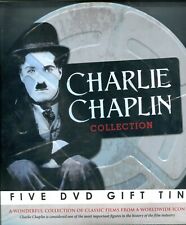 Charlie Chaplin Film in Metal Reel Tin, Good Collection, DVDs
