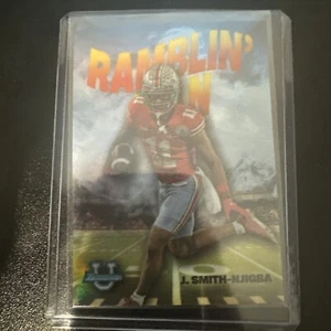 2022 Bowman University Ramblin' Man #RM-8 Jaxon Smith-Njigba Ohio State Buckeyes - Picture 1 of 6