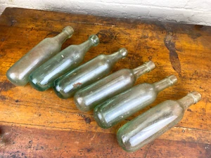 6 antiche bottiglie di siluro, bottiglie di soda Glob Top, 3 diverse lunghezze - Foto 1 di 12