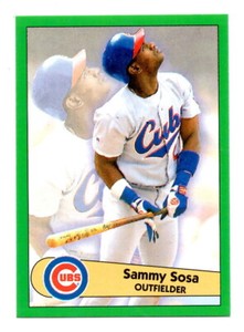 Sammy Sosa 1996 Panini Stickers #48 Baseball Card