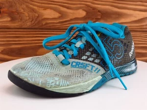 Reebok Size 7 Running Blue Fabric M Crossfit Lace Up - Picture 1 of 9