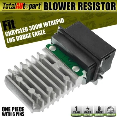 Nueva resistencia de motor soplador de aire acondicionado para Chrysler 300M Concorde Intrepid LHS New Yorker Foto 1 de 4