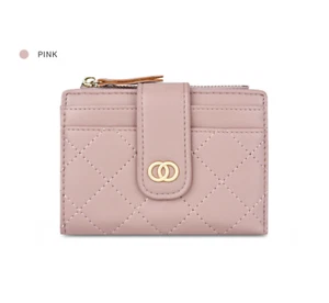 Ladies Wallet Ultra RFID Proof Slim Credit Card Holder Coin Purse Real Leather - Picture 1 of 10