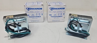 Edwards Signaling 596 Class 2 Transformer, 10 Va @ 6V Ac, 15 Va @ 12V Ac,  2PK - Image 1 of 4