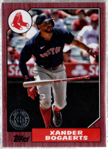 2022 Topps '87 Topps Red #T8735 Xander Bogaerts /10 