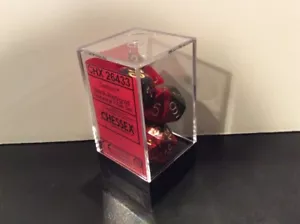 Juego de 7 troqueles poliedricos Chessex Géminis negro-rojo con oro - dados - CHX26433 - Imagen 1 de 2