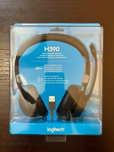 Logitech H930 USB Computer Headset- Enhanced Sound and Noise Cancelling Mic - Picture 1 of 2