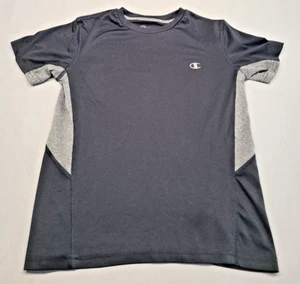 Champion performance tee shirt boys L 8/10 black - Picture 1 of 5
