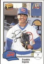 1989 Peoria Chiefs Team Issue #3 Frankie Espino