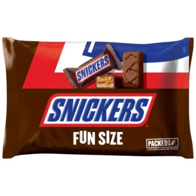 Snickers Fun Size Chocolate Candy Bars - 10.59 oz Bag - Image 1 of 3