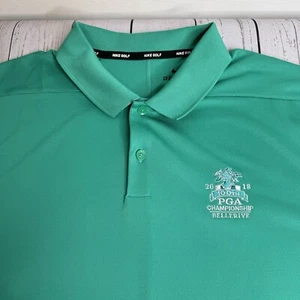Nike Golf 100th PGA Championship Bellerive Kurzarm Poloshirt Herren XL Grün - Bild 1 von 10