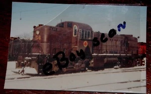 CHICAGO GREAT WESTERN RAILROAD RS2 Engine #54 cedar Lake Yard Color Photo - Picture 1 of 1