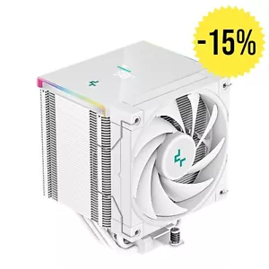 DeepCool AK500 Digital WH | CPU Kühler Luftkühlung mit Statusanzeige | Weiß - Bild 1 von 8