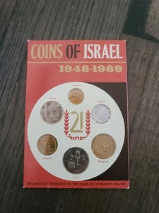 Coins of Israel 1963-1968 Sealed Uncirculated - Picture 1 of 2