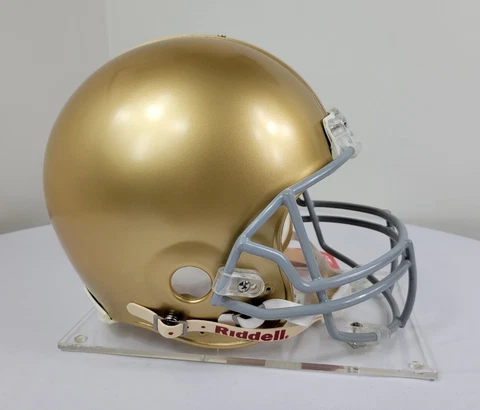 Notre Dame Fighting Irish Full Size Authentic Riddell Football Helmet NCAA 2012 Cover